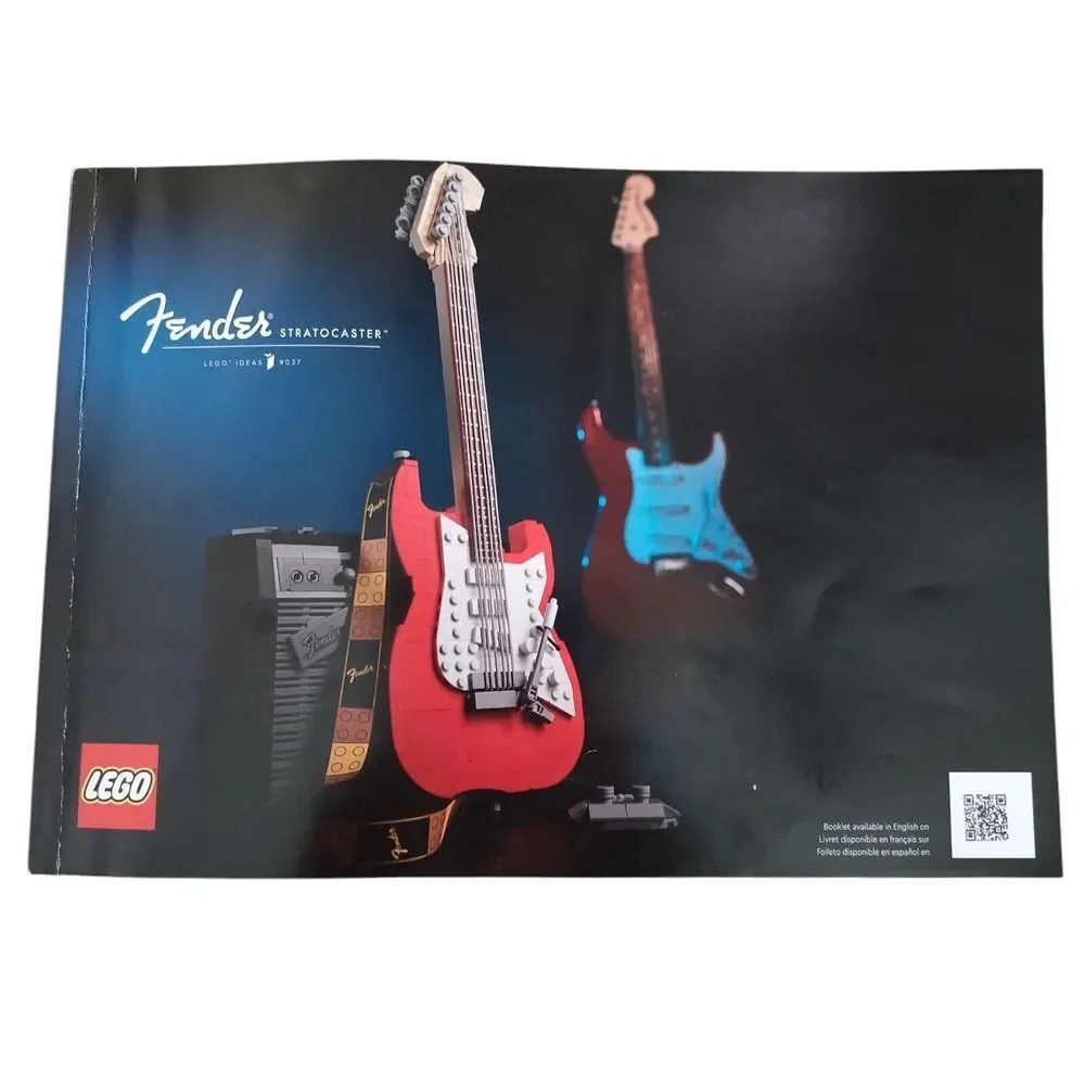 LEGO Fender Stratocaster 21329 Instruction‎ Manual Book Only